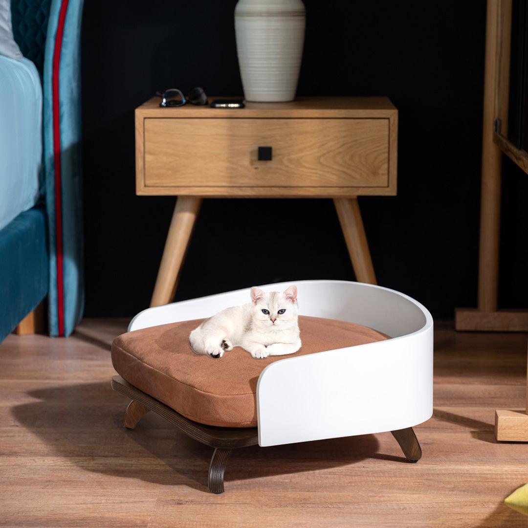 Cat Bed Milos - Cat Beds - Luxury Dog House - ewoodcollection.com