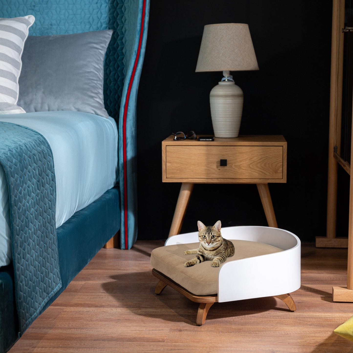 Cat Bed Milos - Cat Beds - Luxury Dog House - ewoodcollection.com