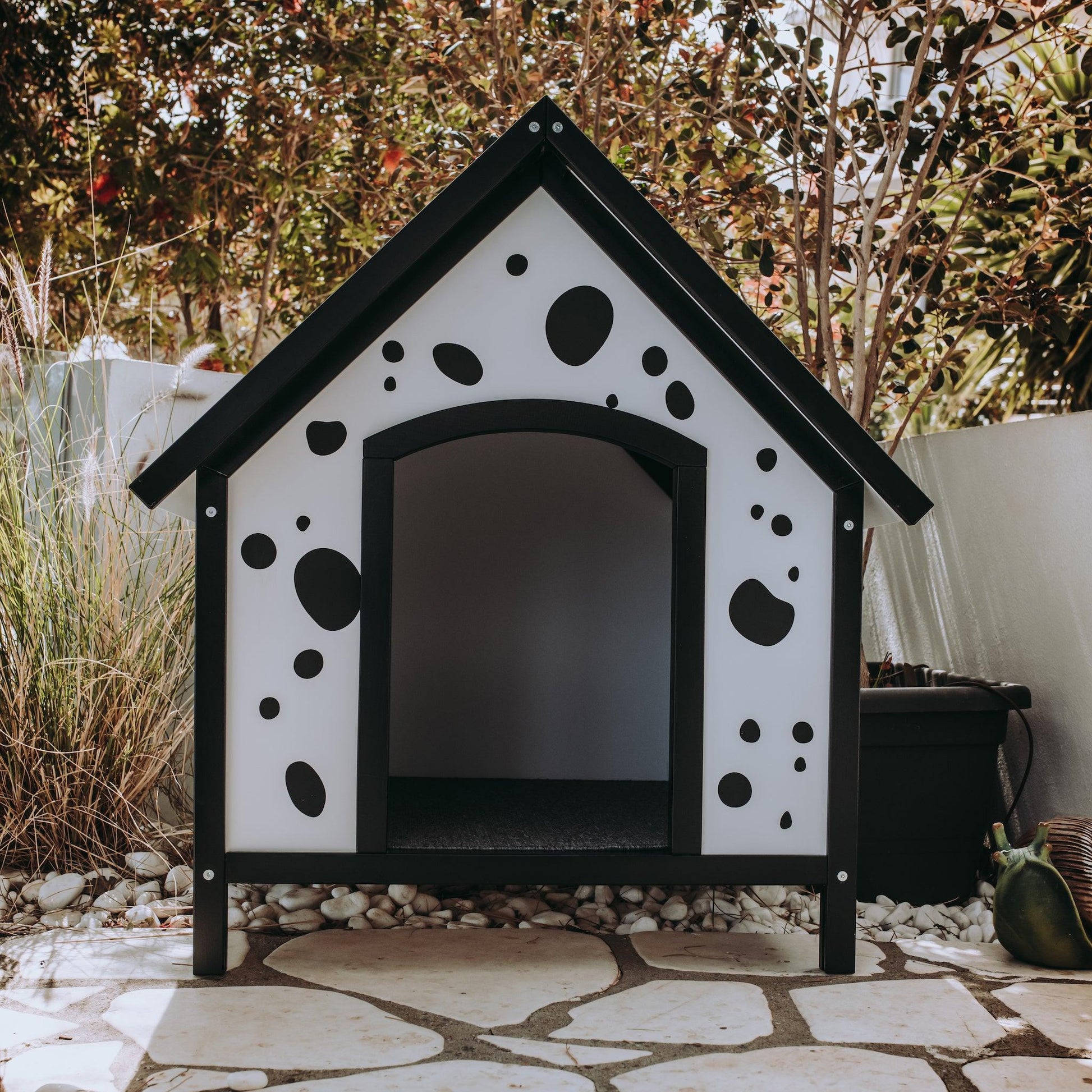 Outdoor Dog House Santorini - Dog Houses - Luxury Dog House - ewoodcollection.com