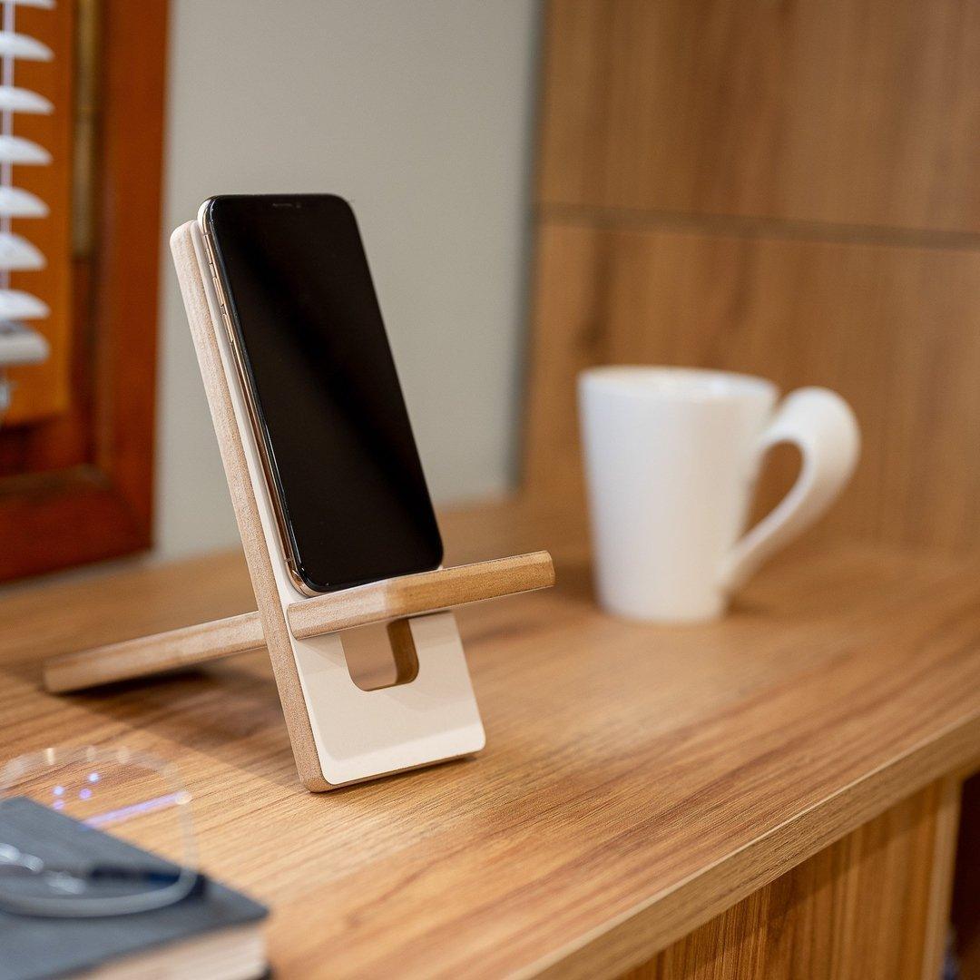 Cell Phone Stand - Mobile Phone Stands - e-WOOD Collection - ewoodcollection.com