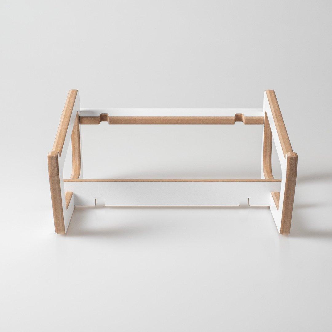 Elevated Laptop Stand - Laptop Docking Stations - e-WOOD Collection - ewoodcollection.com