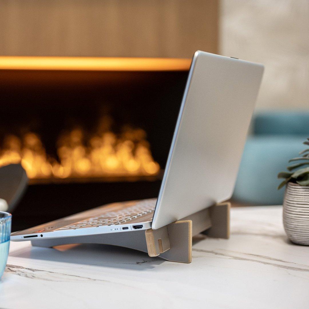 Laptop Stand - Laptop Docking Stations - e-WOOD Collection - ewoodcollection.com