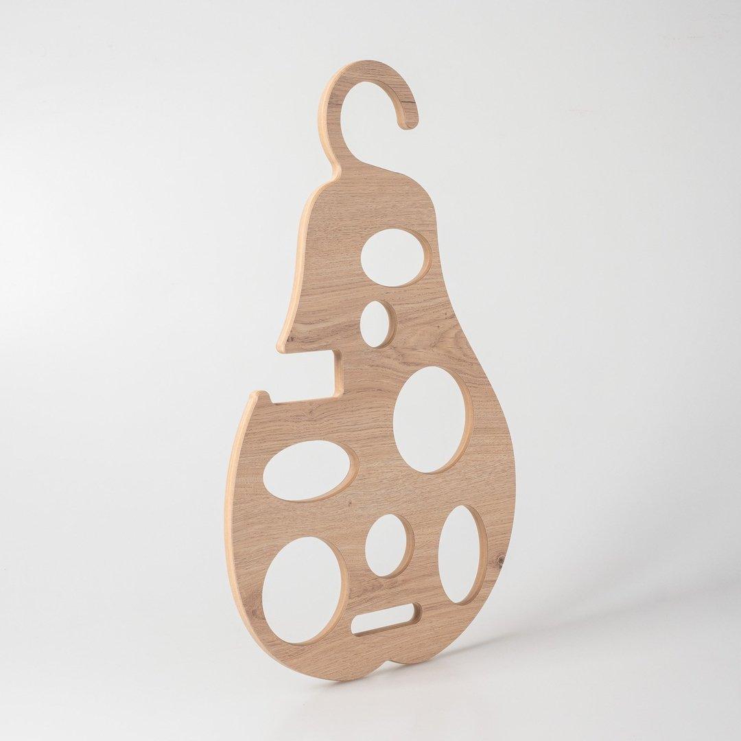 Scarf Organizer - Closet Organizers & Garment Racks - e-WOOD Collection - ewoodcollection.com