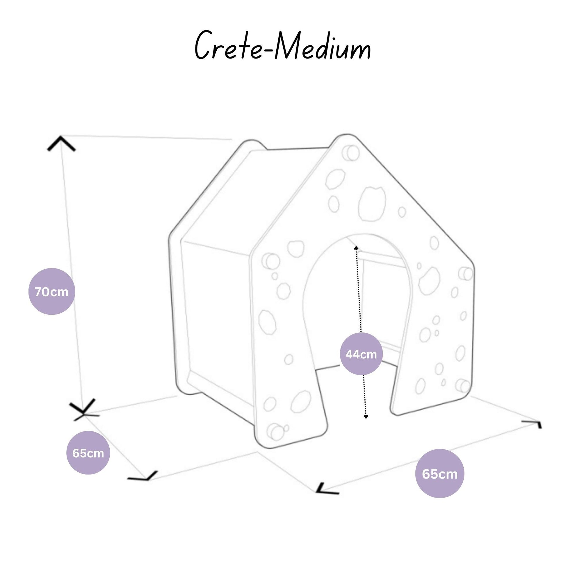 Dog House Crete - Dog Houses - Luxury Dog House - ewoodcollection.com