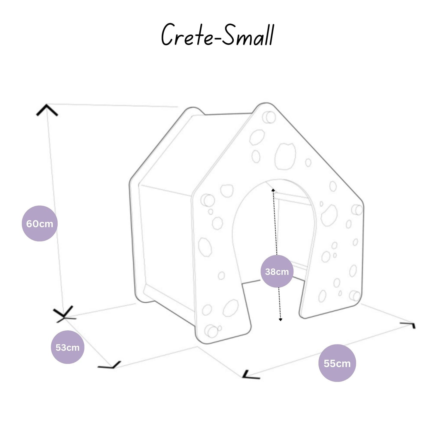 Dog House Crete - Dog Houses - Luxury Dog House - ewoodcollection.com
