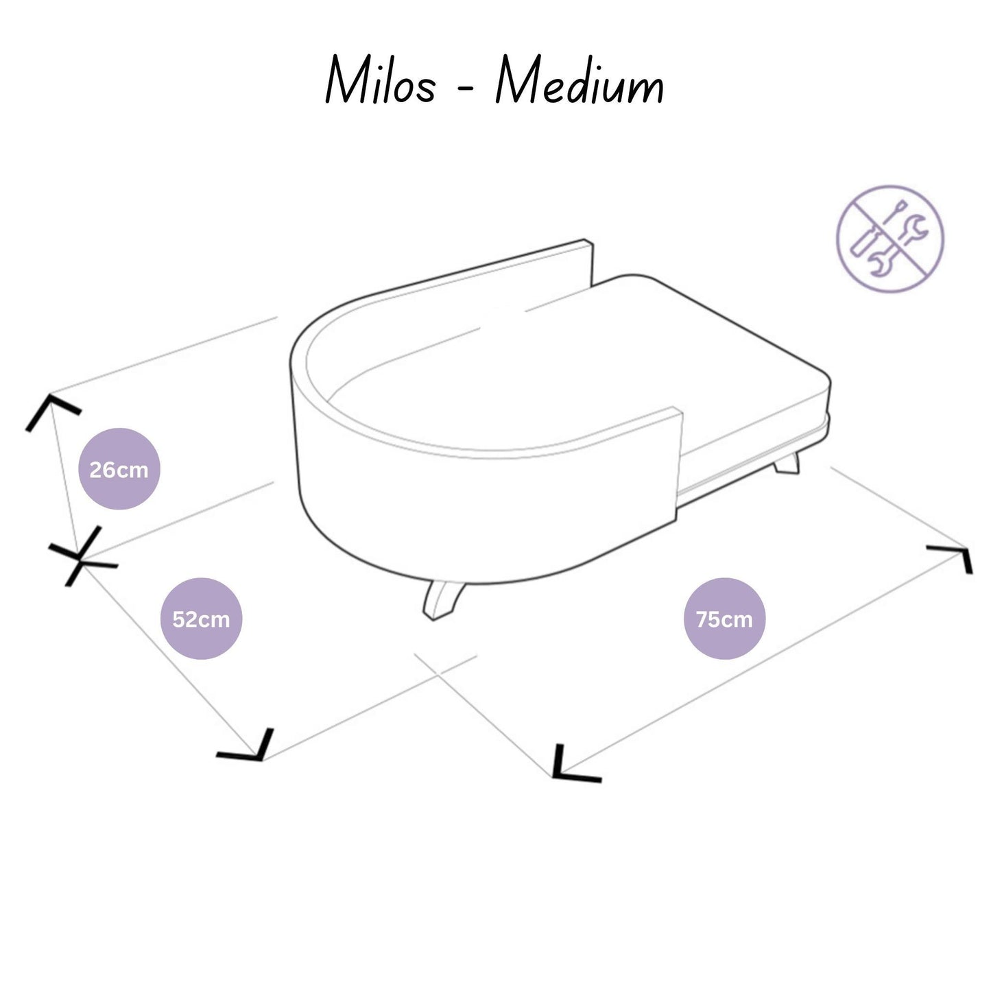 Cat Bed Milos - Cat Beds - Luxury Dog House - ewoodcollection.com