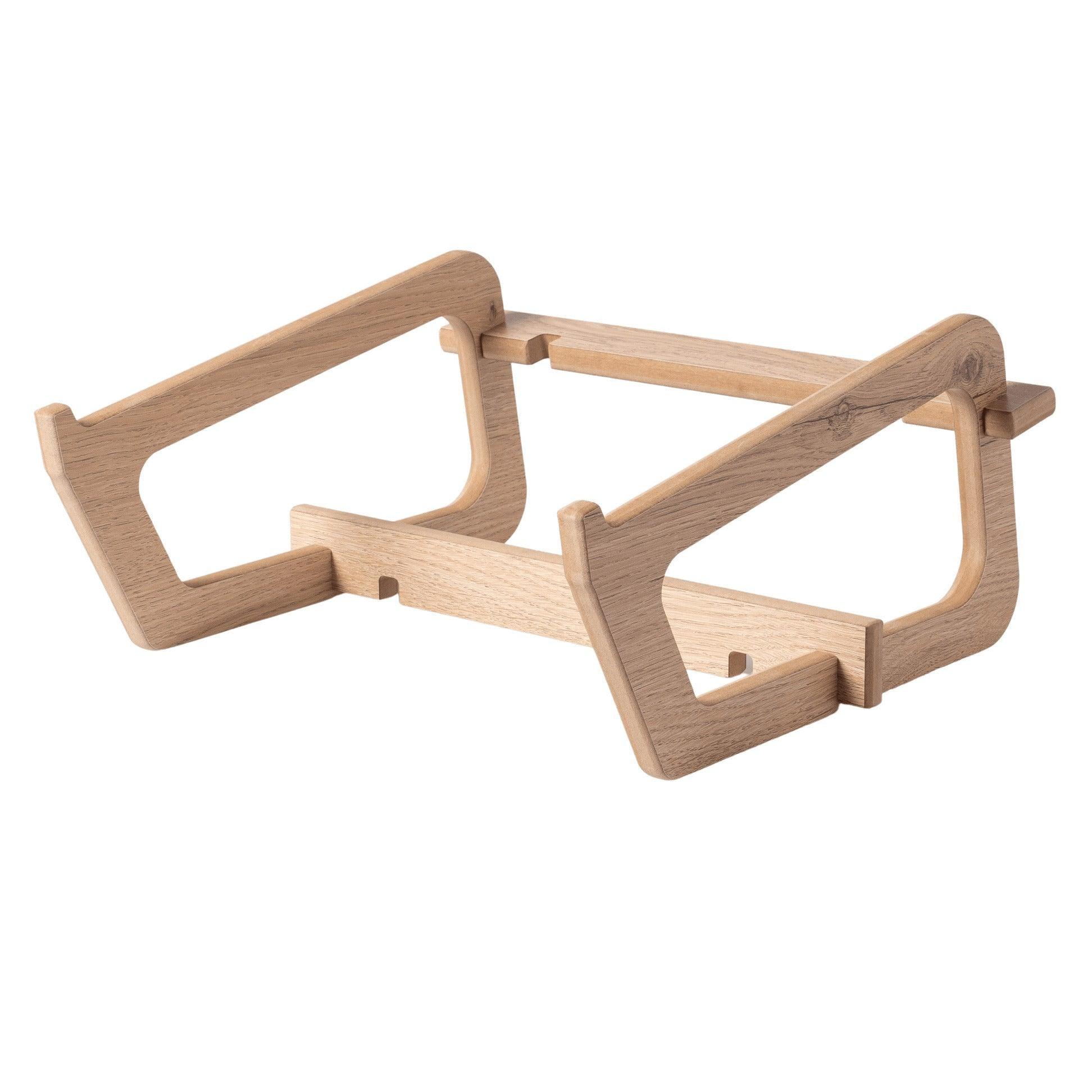Elevated Laptop Stand - Laptop Docking Stations - e-WOOD Collection - ewoodcollection.com