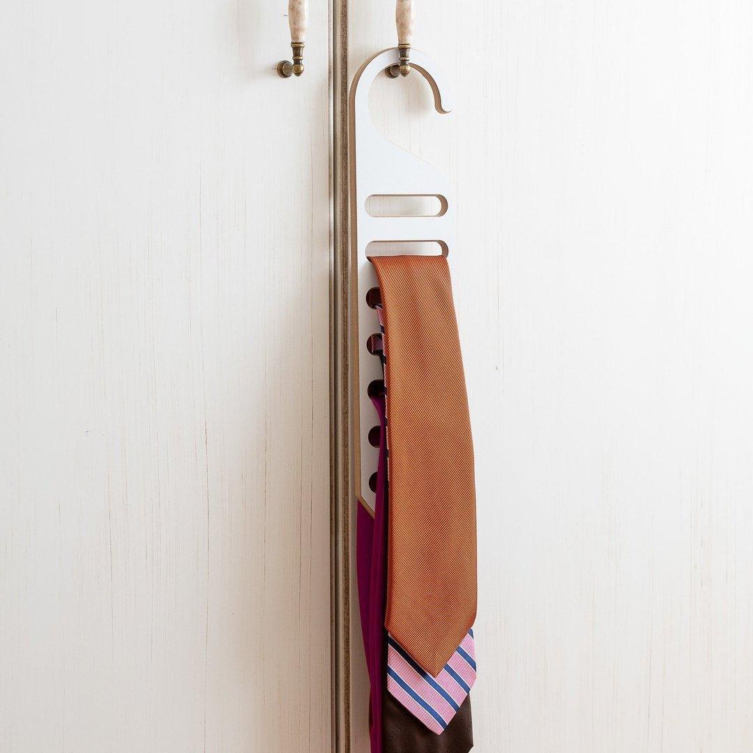 Tie Rack - Closet Organizers & Garment Racks - e-WOOD Collection - ewoodcollection.com