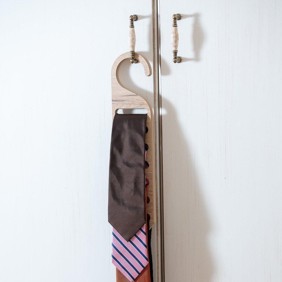 Tie Rack - Closet Organizers & Garment Racks - e-WOOD Collection - ewoodcollection.com
