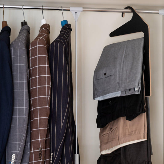 Trouser Rack - Closet Organizers & Garment Racks - e-WOOD Collection - ewoodcollection.com