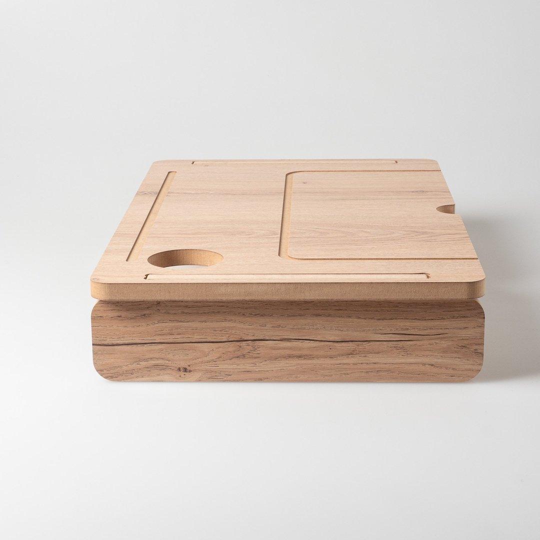 Universal Monitor Stand - Computer Risers & Stands - e-WOOD Collection - ewoodcollection.com